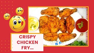 Crispy Chicken Fry  KFCBFC style Chicken Fry  fried chicken  Easy Chicken  Restaurant style [upl. by Anneg]