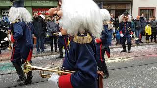 Basler Fasnacht 2018  Cortege Wettstei [upl. by Nawat329]