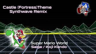 Castle Theme  Super Mario World Synthwave Remix [upl. by Eilah568]