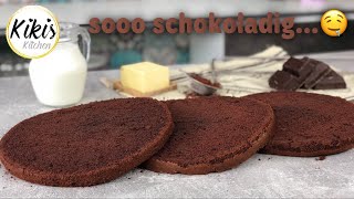 ULTRA Schokoladig Saftiger Schokokuchen  Schokoboden extra saftig und soft  Suchtfaktor [upl. by Reidid794]