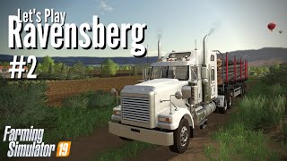 Starting an Autodrive network  Ep2 Ravensberg FS19 [upl. by Harv732]