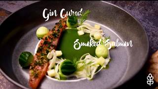 Gin Cured Smoked Salmon  B Roll Recipe [upl. by Naed]