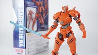 Bandai Robot Spirits Saber Athena Action Figure [upl. by Sidoeht]