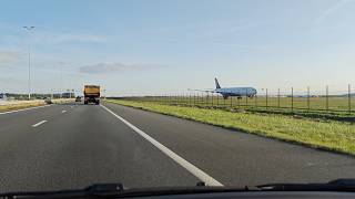 Driving in the Netherlands A Saturday Morning Drive from The Hague to Amsterdam [upl. by Goss]