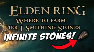 Where To Farm Tier 1 Smithing Stones  Elden Ring [upl. by Flodur331]