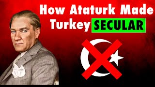 How Ataturk Made Turkey Secular  History Documentary [upl. by Colyer]