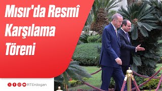 Mısırda Resmî Karşılama Töreni [upl. by Bullion264]