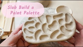 How to Make a Ceramic Paint Palette [upl. by Bibah]