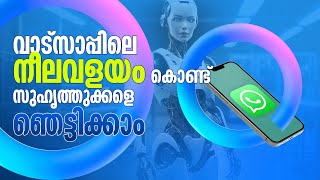 WhatsApp Meta Ai Tutorial  How to use WhatsApp meta Ai Malayalam [upl. by Aivat644]