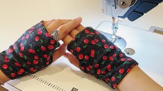 🔥 HOT 🔥 Show you how to sew fingerless gloves  Sewing Secrets for beginners [upl. by Houghton808]