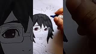 Denki Kaminarimon vs Tsubaki denki tsubaki boruto naruto yt shorts art drawing anime [upl. by Noeht]