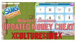 The Sims FreePlay UPDATED MONEY CHEAT AUGUST 25TH 2020 [upl. by Alleciram]