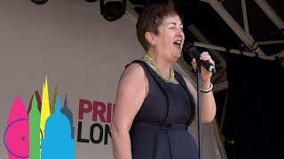 TUC President Mary Bousted Live Speech  Pride in London 2017 [upl. by Quincy281]