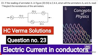 If the reading of ammeter A1 in figure 32E4 is 2 4 A what will the ammeters A2 and A3 read [upl. by Hessler683]