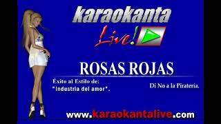 Karaoke rosas rojas [upl. by Rufe]