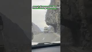 Karakoram road dangerous excident khatarnak road road karakoramhighway [upl. by Maye763]