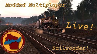 Shortline Operations  Multiplayer Railroader [upl. by Yellat]