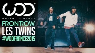 Les Twins  FRONTROW  World of Dance France Qualifier 2015  WODFrance [upl. by Kristofer]