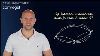 Combinatoriek  De somregel bij telproblemen havo A  WiskundeAcademie [upl. by Broddie]