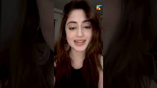 Sajal Ali Is Here To Remind You To Watch Her New Drama Serial ZardPattonKaBunn [upl. by Ttoile]