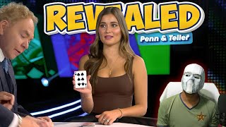 Penn amp Teller quotRANDOMquot card trick Secret Revealed  ACE [upl. by Haily117]