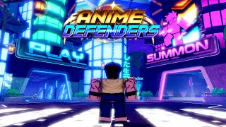 Returning Back To Anime Defenders Grind Come Join [upl. by Stalker414]