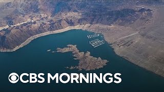 Drought reveals longlost remains at Lake Mead [upl. by Oinegue]