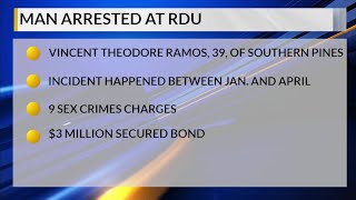 Feds nab man at RDU for statutory rape suspect returned from Germany sheriff [upl. by Norrahs]