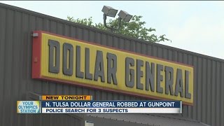 Tulsa Dollar General robbed at gunpoint [upl. by Belldas]