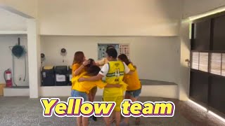 YELLOW TEAM CHEERING SQUAD FOR TEAM BUILDING ACTIVITIES teambuilding [upl. by Bowerman984]