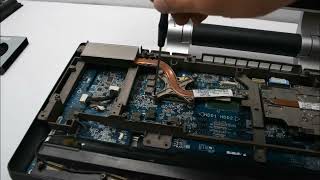 DELL XPS M2010 노트북 분해Laptop disassembly [upl. by Akinoj159]