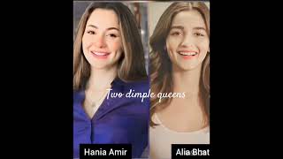 Two dimple queens in one framehaniaamir aliyabhatt dimple bollywood pakistaniactress [upl. by Nelyk]