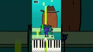 GEDAGEDIGEDAGEDO Monster Hide and Seek Game with Catnap Miss Delight ToonJourney Piano Tutorial [upl. by Annoynek]