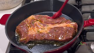 Tender SteakBeef In 10 Minutes Secret To Soften The Toughest SteakBeef [upl. by Cynera]