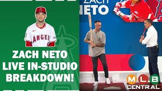 Angels shortstop Zach Neto joins MLB Central instudio [upl. by Frederick]