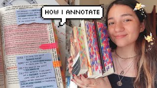 how i annotate my books  tips amp tricks 📖✍️ [upl. by Ettezus]