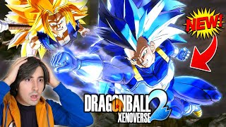 Questo VEGETA SSJ BLUE di TERZO LIVELLO si mangia GOKU a COLAZIONE 😱 Dragon Ball Xenoverse 2 Mod ITA [upl. by Rednal]