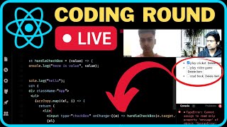 React JS interview 2023 Live Coding Round Mock [upl. by Tome]