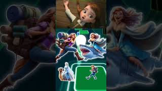 Frozen Elsa Vs Frozen Anna Vs Encanto Mirabel Vs Tangled Rapunzel shorts youtubeshorts shortfeed [upl. by Cornish]