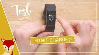 Test bracelet connecté Fitbit Charge 3 [upl. by Levin688]