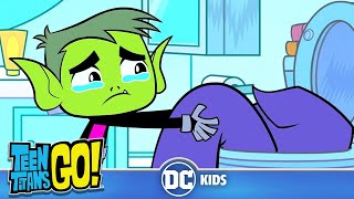 Teen Titans Go em Português  O Funeral de Autoclismo da Raven  DC Kids [upl. by Enihpesoj]