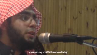 Muhammad Al Muqit  Syria Nasheed  UWT UK Tour  Huddersfield  صرخة مكلومة  للمنشد محمد المقيط [upl. by Auhsej]