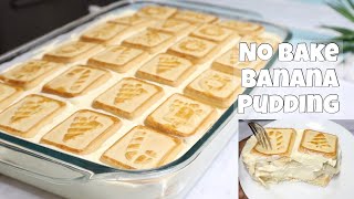 How to Make THE BEST NO BAKE BANANA PUDDING  Not Yo Mama’s Banana Pudding [upl. by Lory]