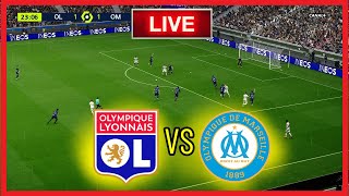 🔴 Lyon x Marseille EN DIRECT  France Ligue 1 20242025 Match Complet Aujourdhui  eFOOTBALL [upl. by Gardas]