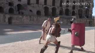 Recreating a Gladiator Battle at El Djem Amphitheatre in Tunisia Vlog [upl. by Harman]