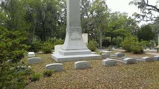 Bonaventure Cemeterys Egyptian Obelisk Symbolism [upl. by Denison]