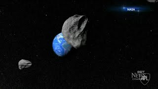 NASA scientists are studying a massive asteroid hurling towards Earth [upl. by Araldo]