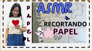 ASMR Recortando ✂️ dibujos de papel ✍️🗺️🎨 [upl. by Pooley]