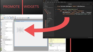 PyQt QtDesigner Custom Widgets [upl. by Chastity]