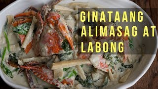 Ginataang Alimasag at Labong [upl. by Eened]